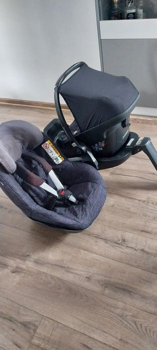 Fotelik 0-18 kg+ fotelik do 18,5kg + baza maxi Cosi 2WayFix