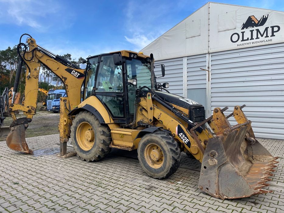 Caterpillar 428E  Manualna skrzynia, szybkozłącze! Dobry stan!