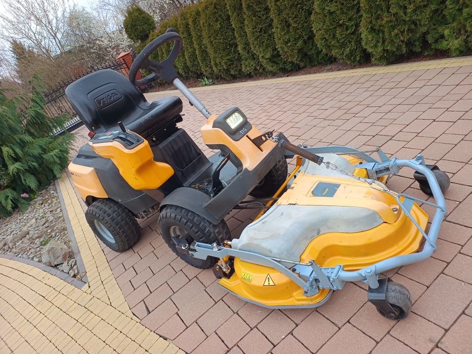 Traktorek kosiarka STIGA 4x4 Briggs V-Twin 16kM z pompą oleju WSPOMAGANIE kierownicy napęd hydrostatic #Stan BDB#