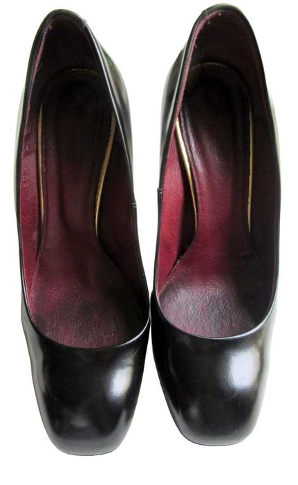 GINO ROSSI czarne wysokie szpilki, black high heels, 36