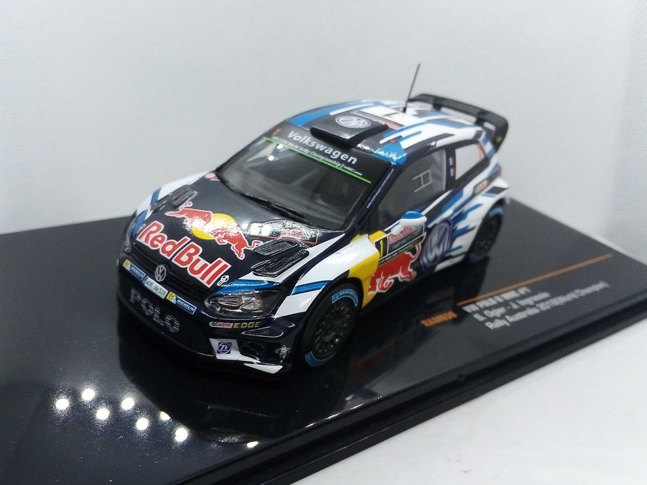 Volkswagen Polo R WRC #1 Ogier Australia 2016 - skala 1:43 - IXO