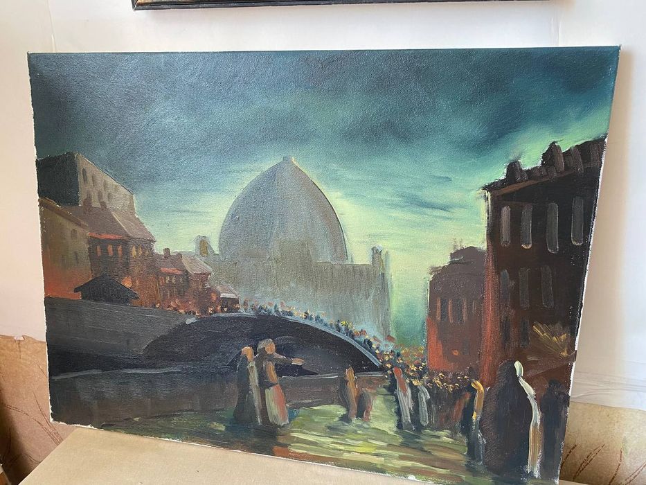 Картина маслом. На холсте