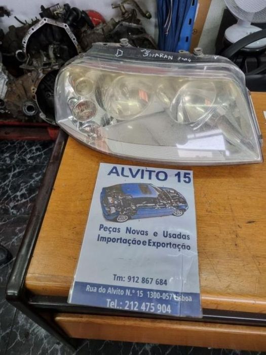 farol direito VW Sharan 2004
