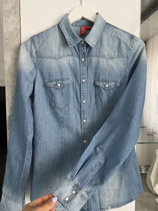 Сорочка джинсова