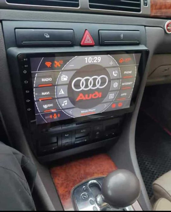 Rádio 2DIN 9" [4+64GB] • AUDI A6 (1997 a 2005) • Android • Allroad C5