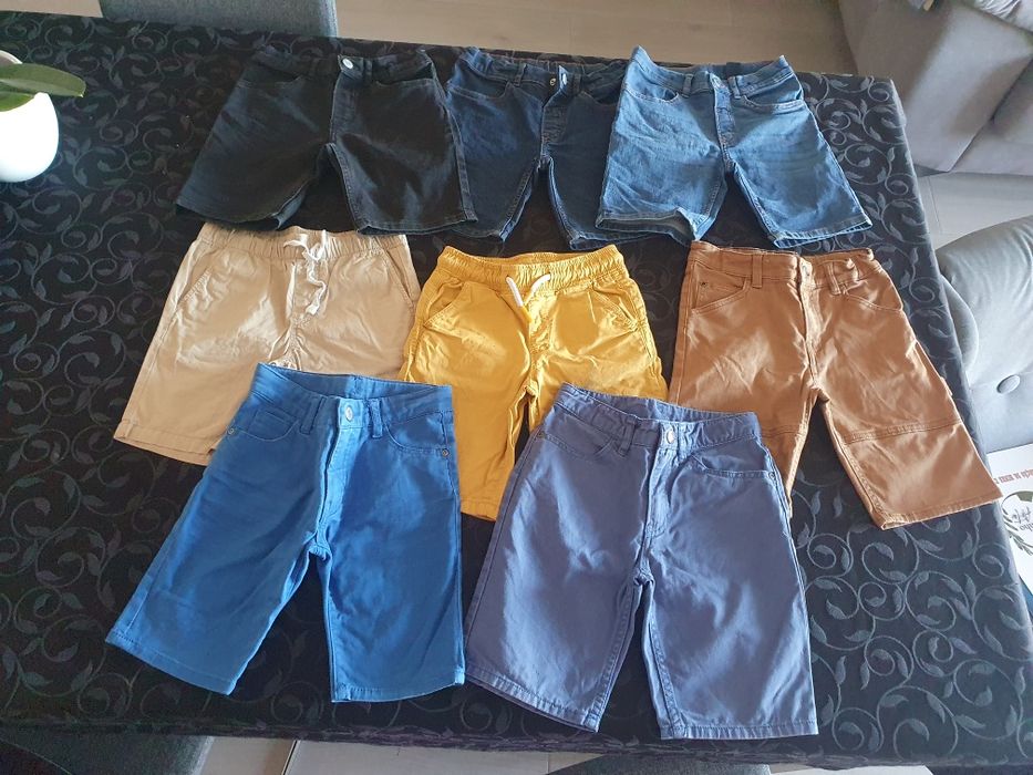 Pack 8 calções 4/5 anos 110/116