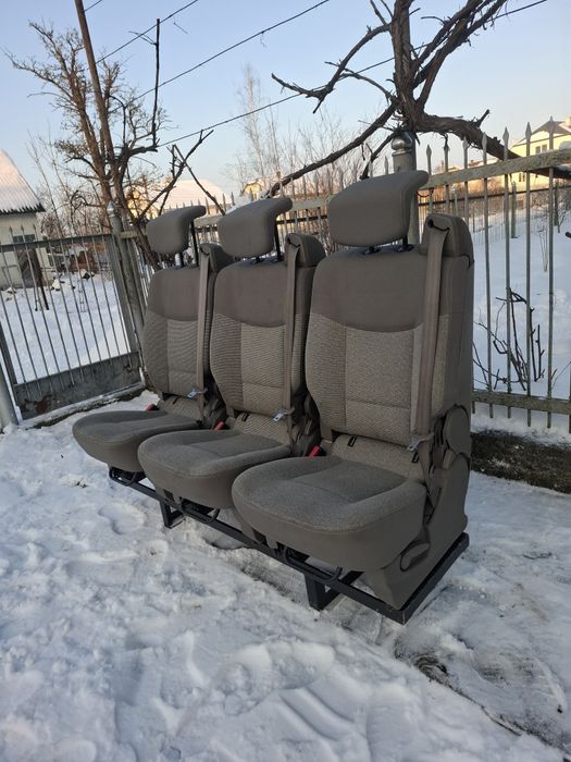 Сидіння Трансформери Еспейс. Віваро Трафік Спрінтер Т4 Т5 Мовано БУС