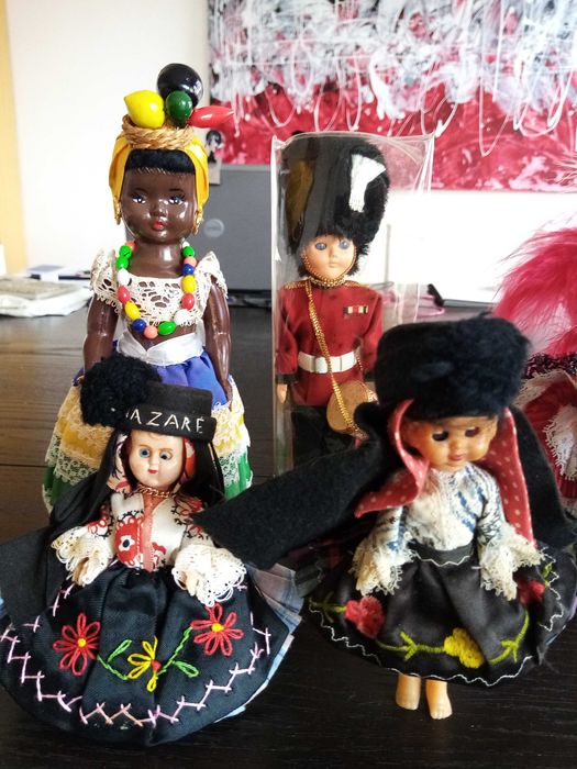 Bonecos tradicionais antigos