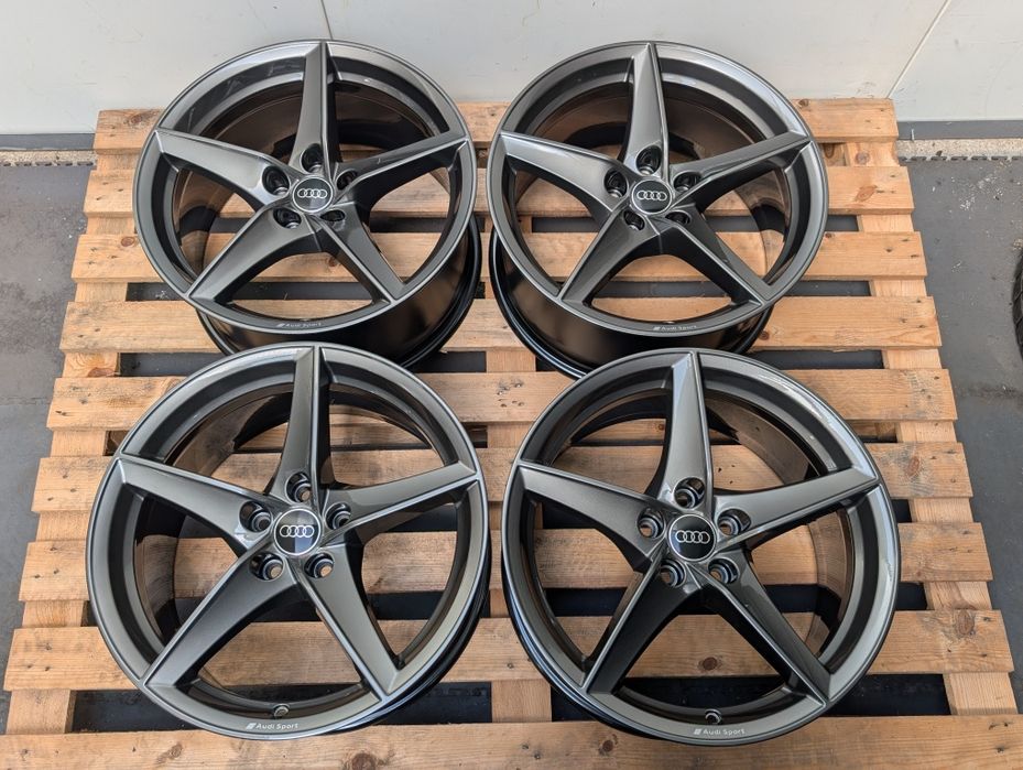 Oryginalne felgi Audi 18" 5x112 8W0 A5 S5 A4 B9 Sline 8.5J ET29