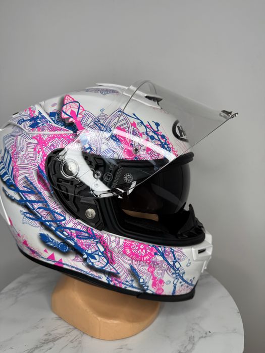 Damski Kask Motocyklowy Hjc S Rpha 70 Hanoke Pink Agv Ls2 Shark Nolan