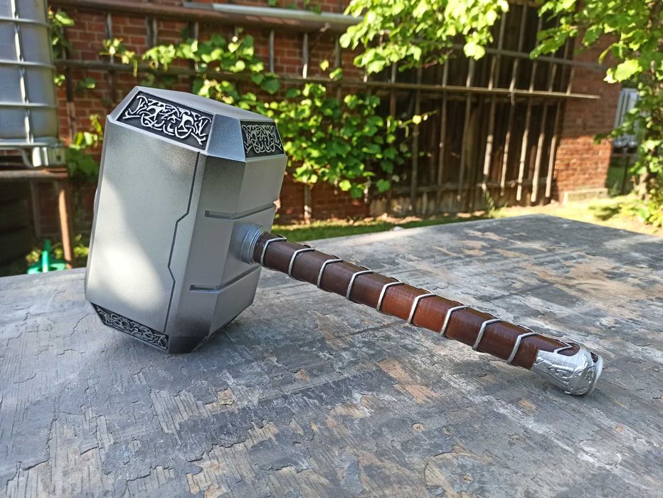 Avengers Marvel Młot Thor Mjolnir 1:1 kolekcja, druk 3d