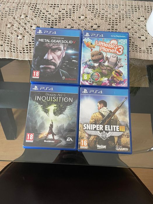 Jogos de PS4 e PS5 originais - Diversos títulos em excelente estado