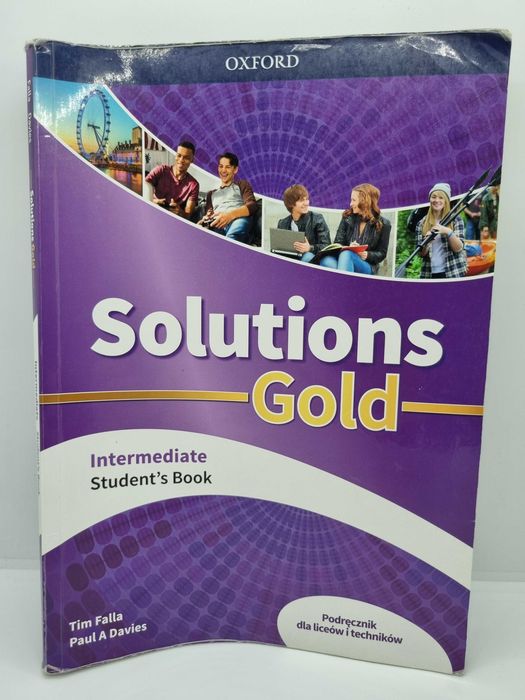 Solutions Gold Intermediate - Podręcznik