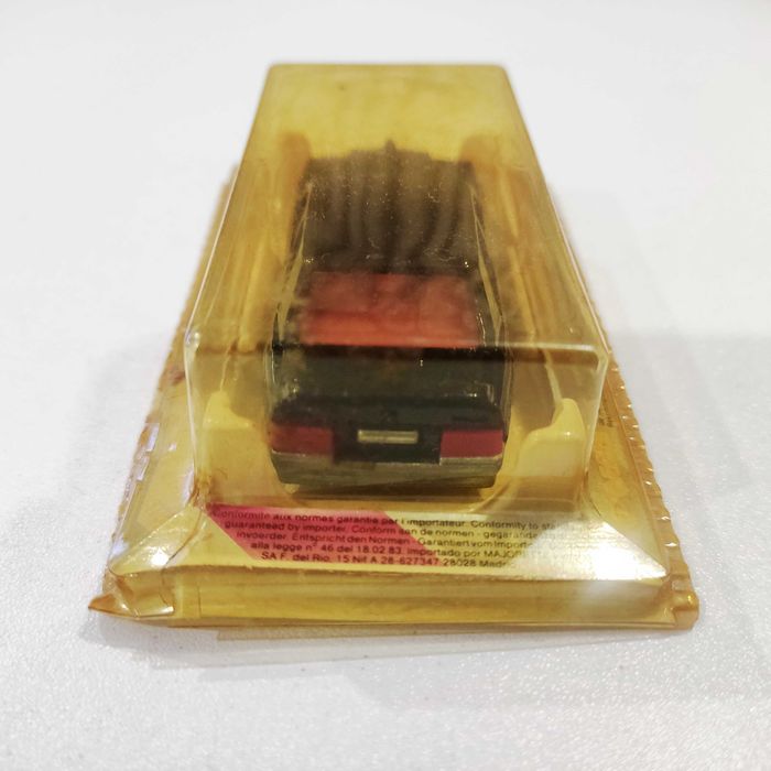 Majorette #231 Mercedes 190 2.3-16 de 1991 preto novo fechado em caixa