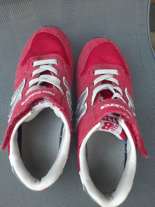 Buty dziecięce New Balance 34.5 sportowe 20.5 cm dla dziecka czerwone