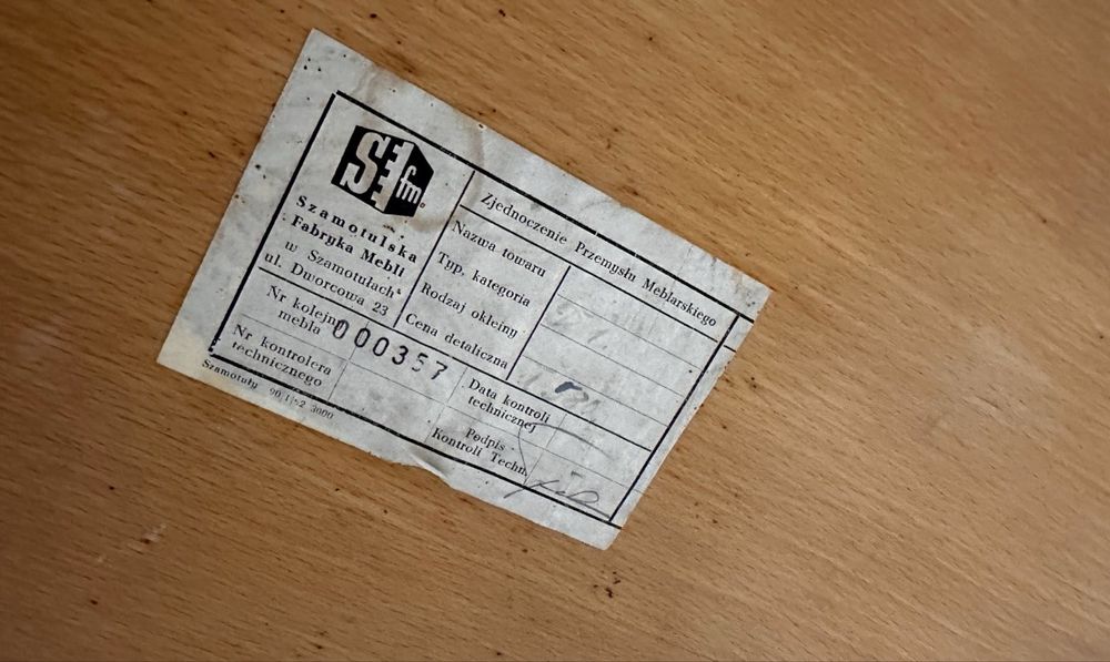 Stolik Patyczak PRL
