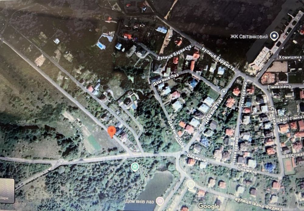 Продам земельну ділянку в Демяновому Лазі