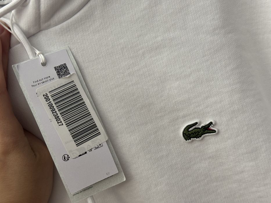 Biala bluza damska lacoste