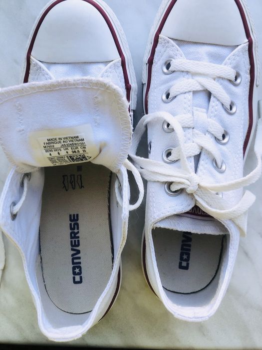 Белые кеды конверсы Converse