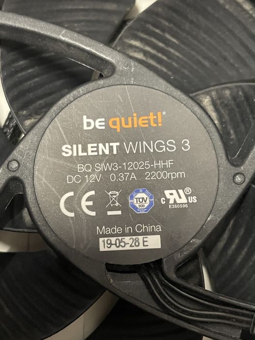 Wentylator be quiet! Silent Wings 3 120mm 2200rpm