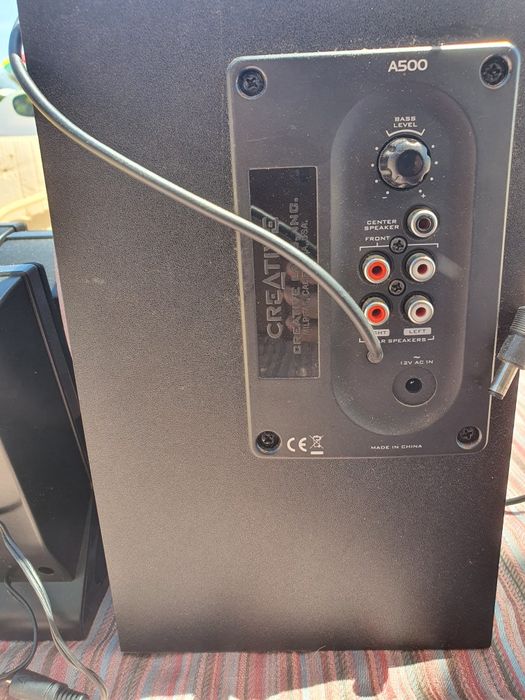 Colunas de som Creative A500