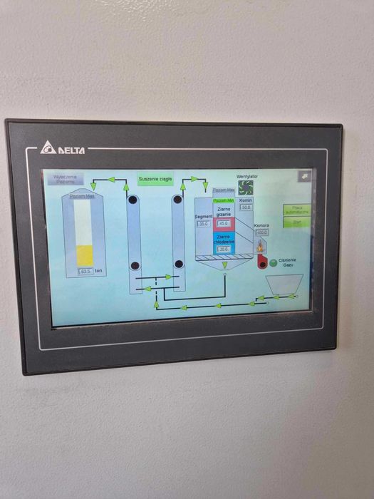 suszarnia zboża, suszarnia kukurydzy, szafa sterownicza - automatyka