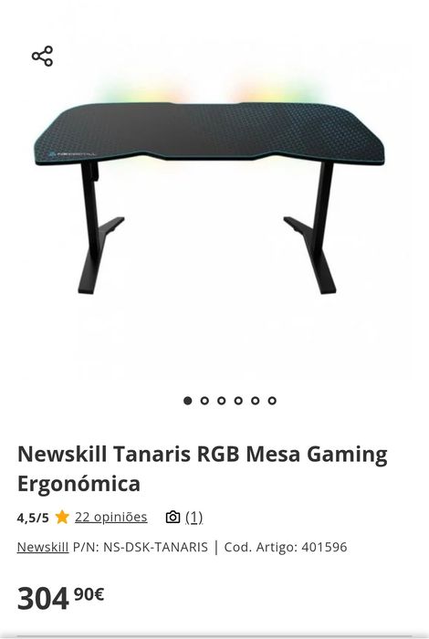 Mesa gaming newskill tanaris rgb
