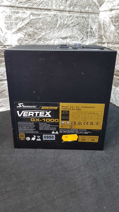 Seasonic VERTEX GX-1000  80Plus Gold 1000W