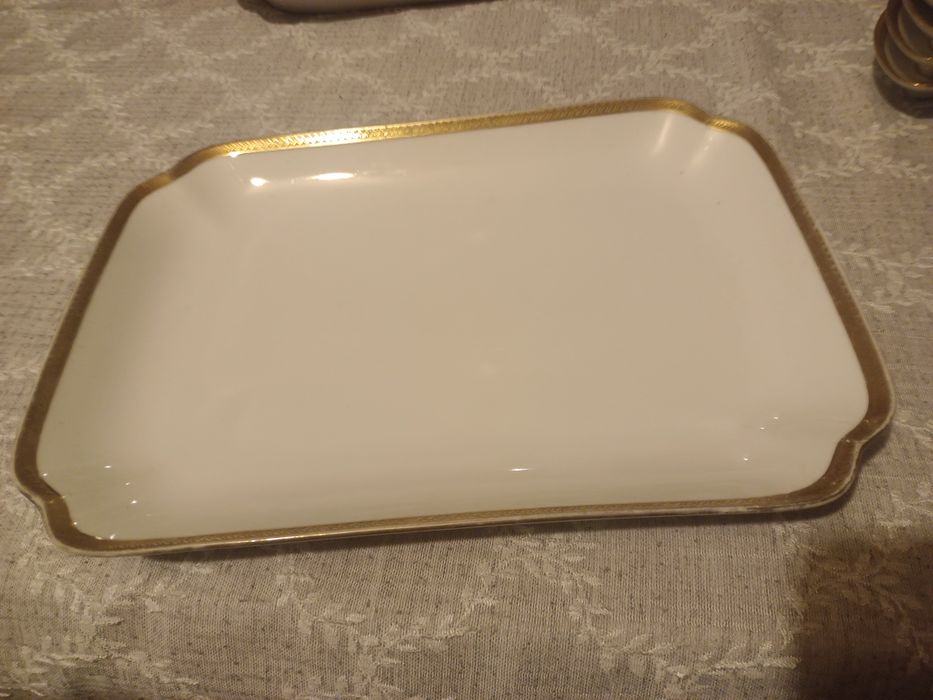 Półmiski porcelana sygnatura niemiecka