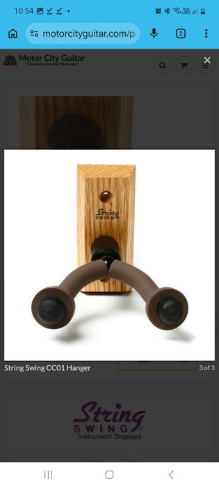 Wieszak gitarowy String Swing CC01