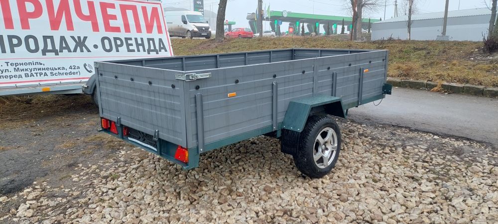 Причіп УСИЛЕНИЙ 1.5т 1.5×3.0×0.55