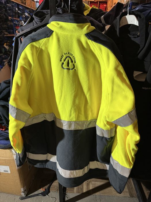 Bluza Polarowa Odblaskowa XXXXL 4XL *NAJTANIEJ*