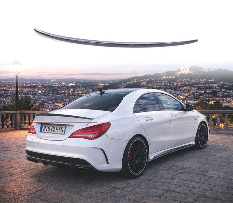 AILERON SPOILER TRASEIRO CLA C117 13- LOOK AMG CARBONO