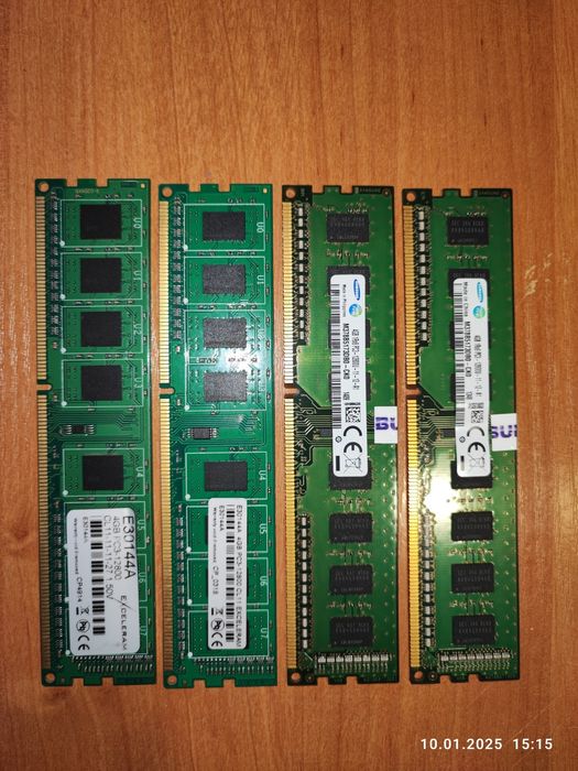 Комплект пам'яті DDR 3 16GB 1600