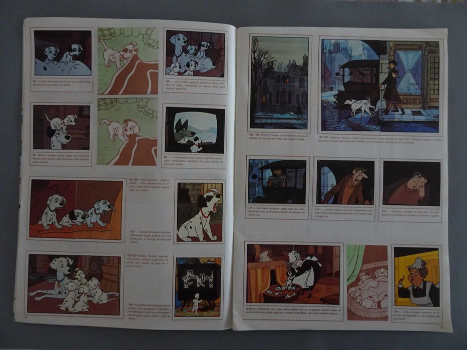 Caderneta de cromos completa - Os 101 Dálmatas - Panini - Agência Portuguesa de Revistas