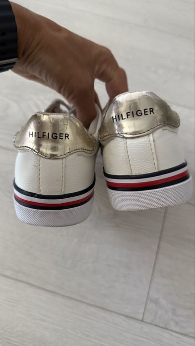 Кеды белые Tommy Hilfiger