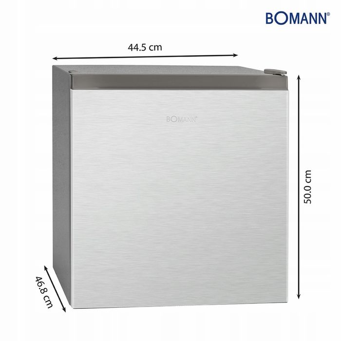 Lodówka podblatowa 45L Bomann KB 7245 cicha 39 dB kompaktowa