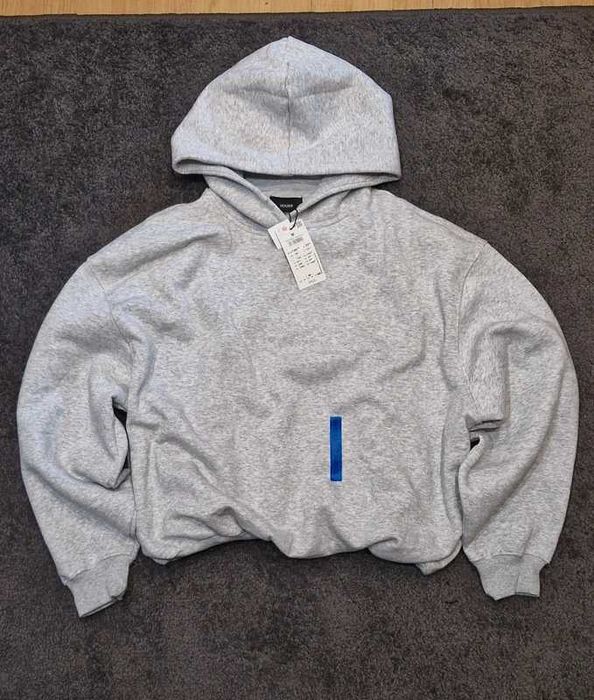 Bluza szara boxy house viral rozmiar L