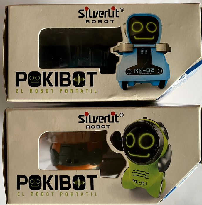 Robô Silverlit Pokibot novo (várias funcionalidades)