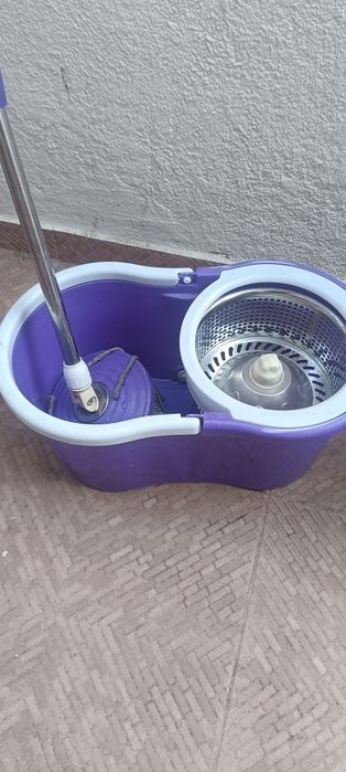 Mop Giratório com balde