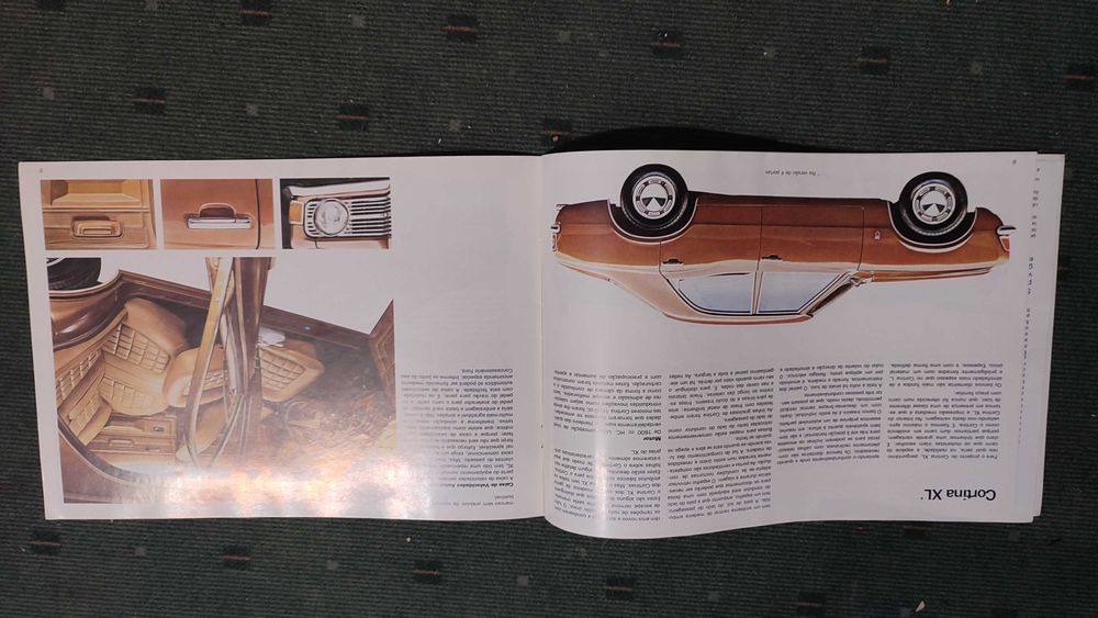 Brochura Promocional Ford Cortina - 1973