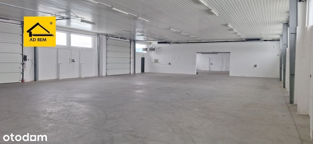 hala magazynowo-produkcyjna, 900 mkw