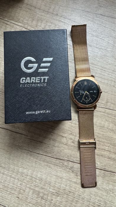 Garett GT20S - Piękny zegarek (kolor złoty)