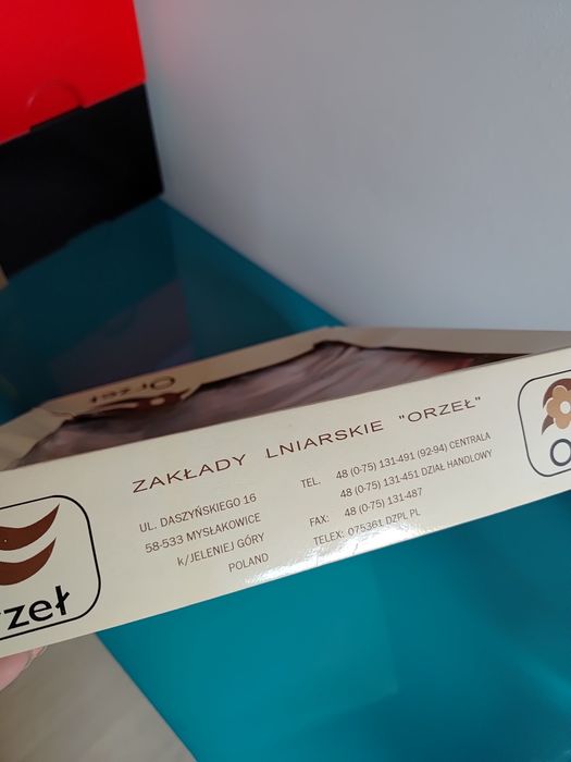 Obrus lniany i serwety Polski len zakłady orzeł