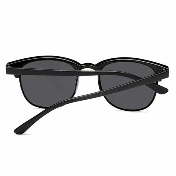 Czarne okulary przeciwsłoneczne Clubmaster