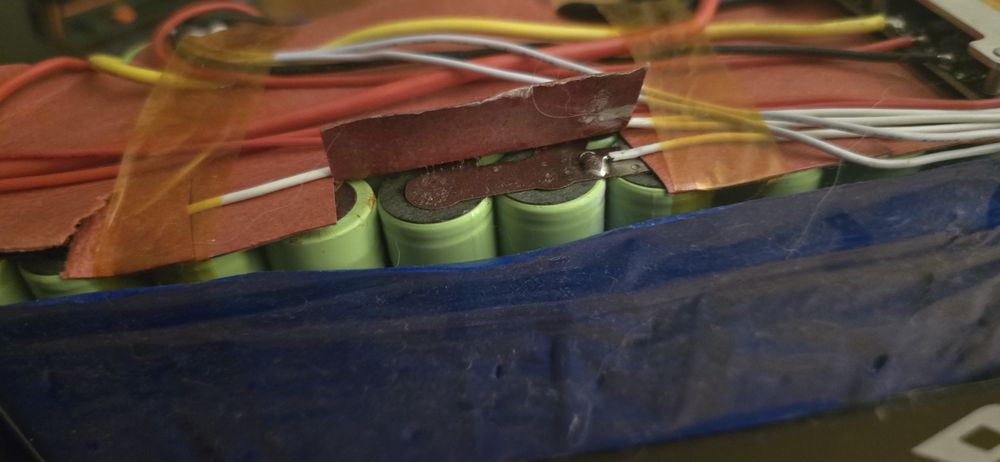 Bateria de bicicleta para reciclagem