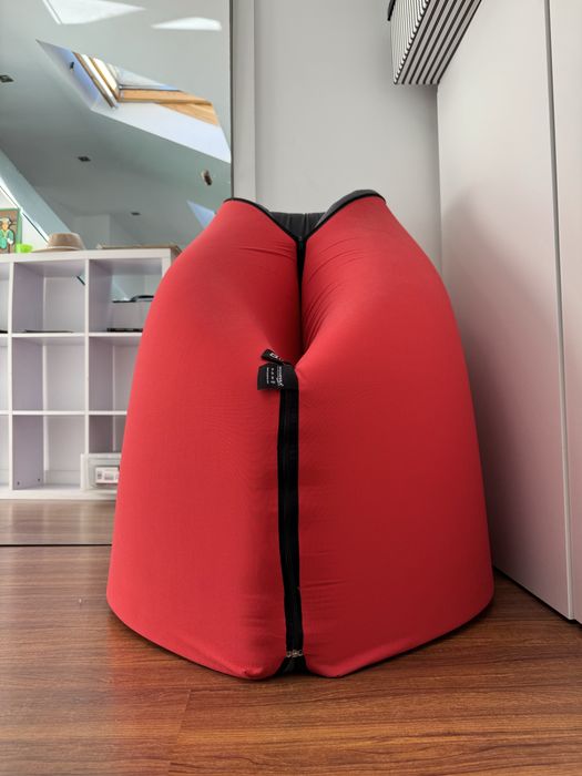 Puff Colchão Vermelho