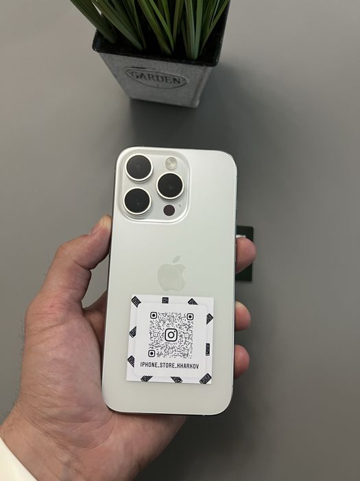 iPhone 15 Pro,256GB,White!Neverlock!Магазин!Гарантия!