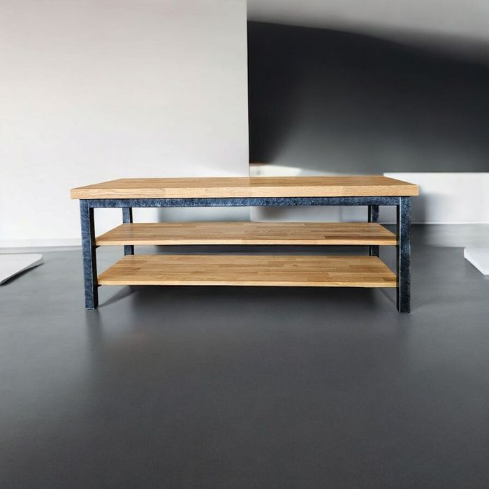 Stolik audio szafka RTV 100% drewna dębowego