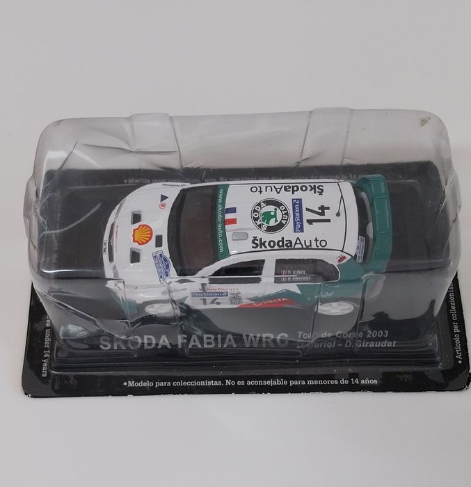 Miniatura em escala 1/43 Skoda Fabia Wrc